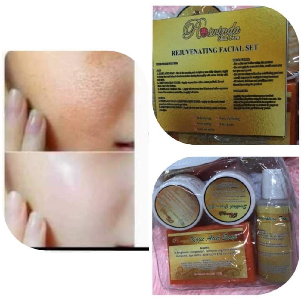 Rejuvenating Set Whitening Acne Anti Aging Wrinkle